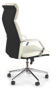 Černobílá kancelářská židle Ergonomická HALSEV
