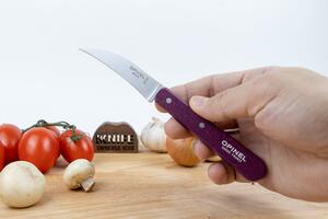 Pop nůž na zeleninu N°114, tangerine, 7,5 cm fialová Opinel (barva-fialová)