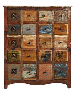 OLDTIME Komoda 150x125 cm, staré dřevo