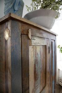 OLDTIME Komoda 120x70 cm, staré dřevo