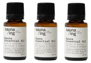 Set vůní do sauny sauna/ing 3x15ml / dárkový box