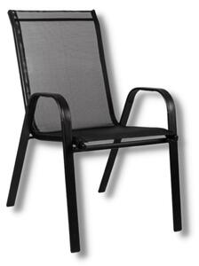 TEXIM Zahradní židle BHOME - černá