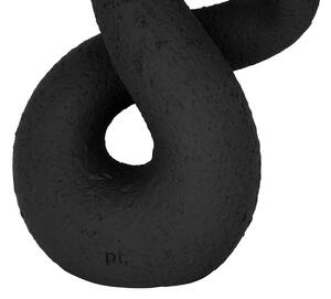 Socha uzel abstraktní umění černý Present Time (Barva- černá)