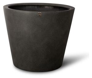 Kónický květináč - Conical, Ø 40/50/58 cm, výška 35/40/50 cm, betonově šedá, antracitová, bílá Barva květináče: Antracit, Rozměry: Průměr 50 cm, Výška…