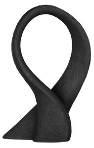 Socha luk abstraktní umění Bow černý Present Time (Barva- černá)