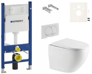 Závěsný WC set Geberit do lehkých stěn / předstěnová SAT SIKOGESREX67D01