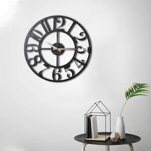 Wallity Dekorativní nástěnné hodiny Murko 50 cm černé