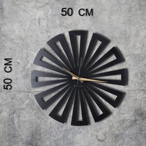 Wallity Dekorativní nástěnné hodiny Symmetry 50 cm černé