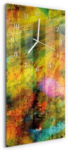 Skleněné hodiny vertikální Chaos zsppb-30x60-00080748