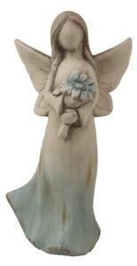 Dekorační anděl X4621 - 11 × 8.5 × 21 cm