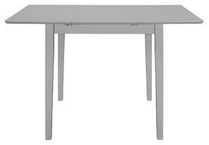 Rozkládací jídelní stůl - MDF - šedý | (80–120)x80x74 cm