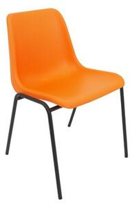 Mazur Konferenční židle Maxi černá Barevná varianta: Oranžová