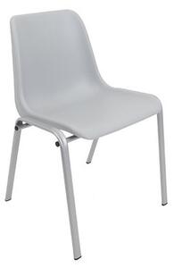 Konferenční židle Maxi hliník Světle šedá