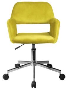Otočná židle FD-22 - žlutá