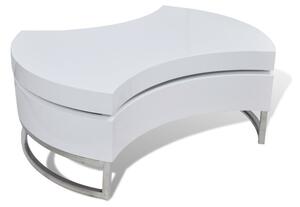 Konferenční stolek s nastavitelným tvarem | bílý