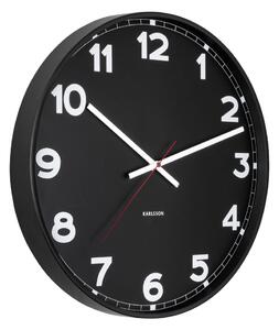 Nástěnné hodiny New Classic střední černé KARLSSON (Barva - černá)