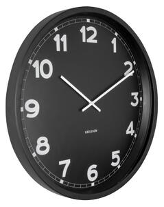 Nástěnné hodiny New Classic velké černé KARLSSON (Barva - černá)