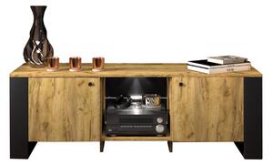 TV stolek Wayne (dub craft zlatý). Akce -25%