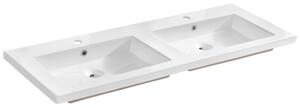 Koupelnová skříňka s umyvadlem CAPRI White U120/1 | 120 cm