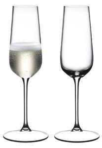 Sklenice RIEDEL GRAPE Champagne Flute 250 ml, 2 ks křišťálových sklenic 6424/08
