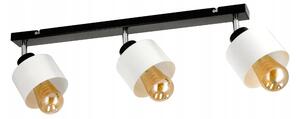 BERGE LED závěsná lampa Beam - 3xE27 - CUBE WHITE