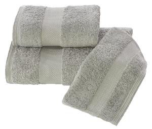 Luxusní malý ručník DELUXE 30x50cm z Modalu - Šedá, Soft Cotton