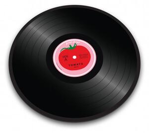 Prkénko, podložka skleněná Tomato Vinyl, 30cm JOSEPH JOSEPH (Barva -černé)