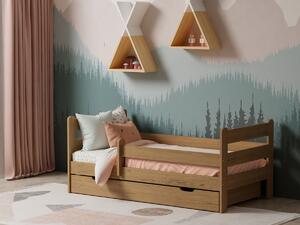 AMI nábytek Dětská postel KACPER 160 x 80 cm dub