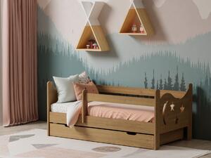AMI nábytek Dětská postel DORA 160 x 80 cm dub