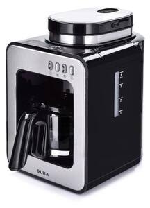 Překapávací kávovar s mlýnkem černý Boje DUKA (Barva - černá,stříbrná,nerez,sklo,plast)