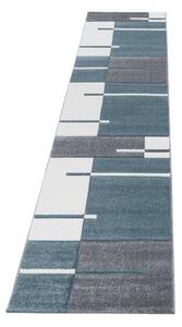 Modro-šedý běhoun 80x300 cm Hawaii – Ayyildiz Carpets