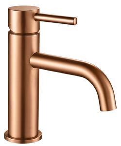 Umyvadlová baterie REA LUNGO - broušené Copper, nízká