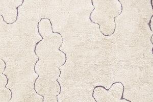 Pratelný koberec cloudio 120 x 160 cm béžový