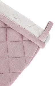 Bavlněná kuchyňská rukavice 28x17,5cm růžová Origin DUKA (Barva - růžová, 100%bavlna)