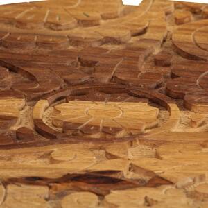 Konferenční stolky - masivní sheeshamové dřevo | 2 ks