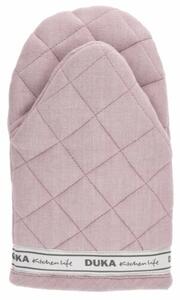Bavlněná kuchyňská rukavice 28x17,5cm růžová Origin DUKA (Barva - růžová, 100%bavlna)