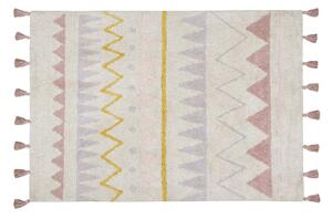 Pratelný koberec tecalzo 120 x 160 cm růžový