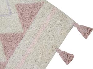 Pratelný koberec tecalzo 140 x 200 cm růžový