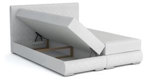 Čalouněná postel boxspring DICARLO, 140x200, manila 16 + topper