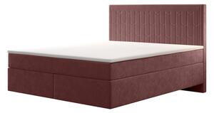 Čalouněná postel boxspring SENICA, 180x200, monolith 63