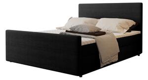 Čalouněná postel boxspring SCALA, 160x200, anthracite