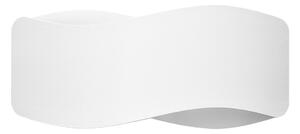 Nástěnné svítidlo Tila, 1x bílé kovové stínítko, (30 cm)