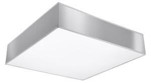 Stropní svítidlo Horus, 1x šedé plastové stínítko, (bílý plast), (55 cm)