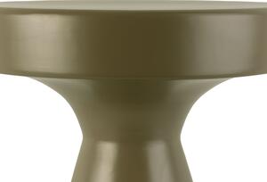 Odkládací stolek Solid 30 cm mechově zelená Leitmotiv (Barva - mechově zelená, kov)