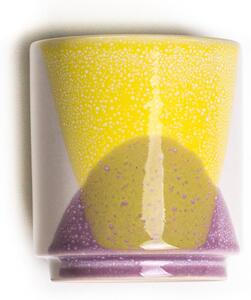 Keramický hrneček 80's Lilac & Yellow, 200 ml