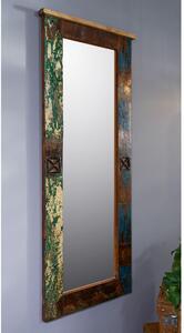OLDTIME Zrcadlo 59x145 cm, staré dřevo