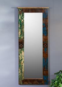 OLDTIME Zrcadlo 59x145 cm, staré dřevo