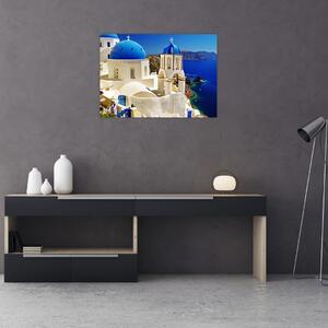 Obraz - Santorini, Řecko (70x50 cm)