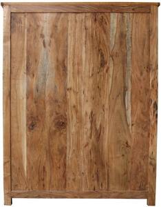 OLDTIME Komoda 136x106 cm, staré dřevo