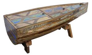 OLDTIME Konferenční stolek 155x52 cm, staré dřevo